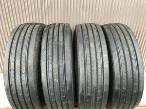 【新車外しタイヤ】2023年製 ダンロップ 215/70R17.5 123/121J SP330K　4本セット◆D2753