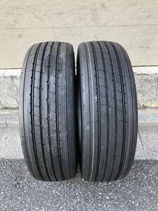 【新車外しタイヤ Y2234】 2023年製 ブリヂストン 245/70R19.5 136/134J R173　2本セット