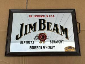 パブミラー JIMBEAM ビンテージ　レトロ