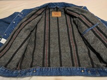 Levi's リーバイス 70506-0316 1993年製造 USA製 ボタン裏刻印527 サイズ38 デニムジャケット 裏ブランケット Gジャン 即決_画像4