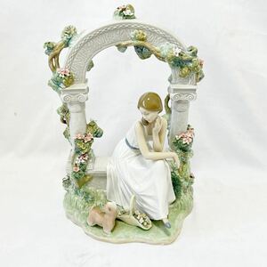 LLADRO リヤドロ 6677 午後の光の中で 2000体限定 No.386 陶器 置物 フィギュリン 現状品