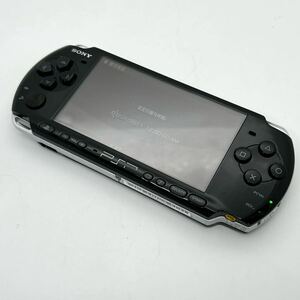 SONY PSP PSP-3001 プレイステーションポータブル ブラック 通電確認済 現状品