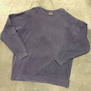 COMFORT COLORS スウェット トレーナー コンフォートカラーズ 無地 ソリッド ナス紺/パープル系 size XL 