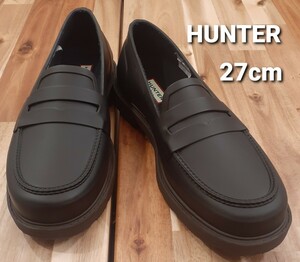  Hunter rain Loafer 27cm MFF9062