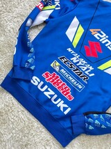 【未使用★】Lサイズ Team SUZUKI プルオーバーパーカー/青◆チームスズキ (3)_画像7