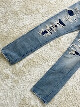 【ダメージ加工★】30×32 Denim&Supply スリムデニムパンツ/ジーンズ◆デニムアンドサプライラルフローレン (2)_画像4