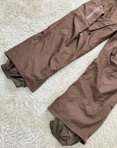 【美品★】Lサイズ BURTON AK 2L STAGGER PANT GORE-TEX/スノーボードウェア(パンツ)◆茶☆バートン (2)_画像4