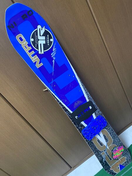 レア ヴィンテージスノーボード フュージョン 初期の頃のナイトロ スノーボード 156cm