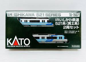 ZT2622 KATO カトー IRいしかわ鉄道521系(黄土系)2両セット 10-1507 鉄道模型 Nゲージ