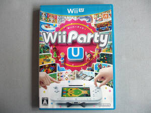 ★◆ 任天堂 Nintendo WiiU Wii Party U WiiパーティU 8種類の新感覚ゲーム GamePad 80種類のゲーム収録 ソフト 中古 Wii U ☆★