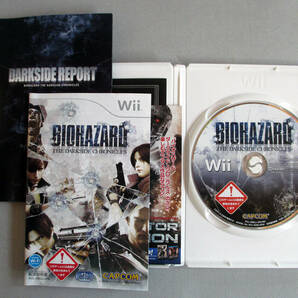 ☆★s 任天堂 Nintendo Wii バイオハザード ダークサイド・クロニクルズ BIOHAZARD THE DARKSIDE CHRONICLES DARKSIDE REPORT ソフト ☆★の画像2