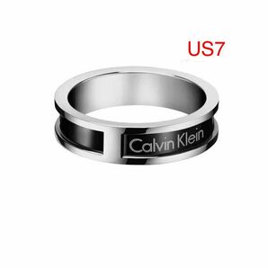 カルバンクライン Calvin Klein 指輪 ck US7 日本サイズ14号 リングの画像1