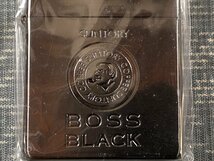 未使用品！ZIPPO ジッポーライター BOSS ブラック/ボス ブラック SUNTORY BOSS サントリーボス コーヒー ジッポ▼喫煙オイルライター懸賞品_画像6