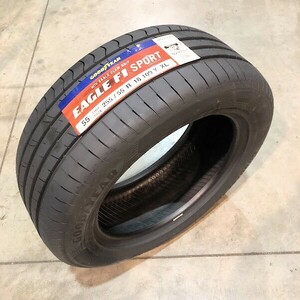 保管袋付 (IK262.7) 送料無料 [2本セット] GOODYEAR イーグルエフワンスポーツ 255/55R18 109Y 2020年以降製造室内保管 255/55/18 夏タイヤ