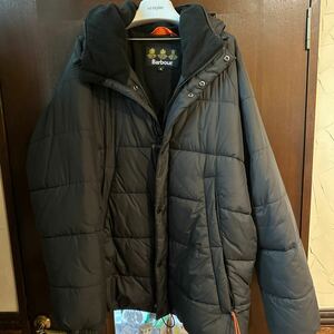 バブアーbarbour@SWITUN QUILT フーデッド 中綿入 アウター ジャケット XL 防寒 ！1円スタート！