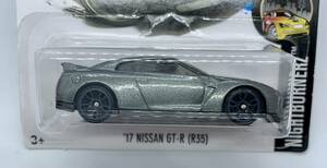 361// Hot Wheels ホットウィール '17 NISSAN SKYLINE GT-R (R35) グレーメタリック 日産 ニッサン スカイライン