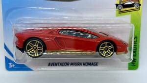 403// アベンタドゥール ミウラ オマージュ AVENTADOR MIURA HOMAGE Hot Wheels ホットウィール