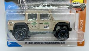 366// ‘15 LAND ROVER DEFENDER DOUBLE CAB ランドローバー ディフェンダー　ホットウィール Hot Wheels