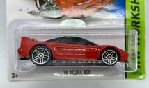 381// ’90 ACURA NSX アキュラ Hot Wheels ホットウィール　カードテープ付_画像1