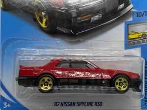 ホットウィール Hot Wheels '82 NISSAN SKYLINE (R30) レッド 日産 ニッサン 西部警察 大門