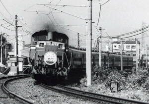 ◆◆ 【写真1枚】 関西本線　DD51 725 + 12系　くもん号　柏原～河内堅上　KGサイズ　◆◆