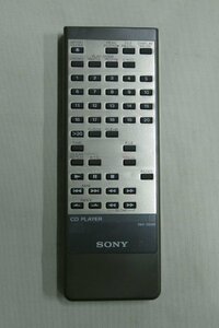 SONY RM-D998 CDプレイヤー用リモコン 赤外線発光確認済み 中古品