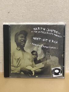 MARTIN CAMPBELL & HI-TECH ROOTS DYNAMICS MEET: HOT & RICH - REMIXED & REMSTER CD-R dub