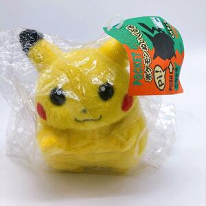  rare Pocket Monster Pokemon the first period Pikachu soft toy .... push . no yo! TOMY Tommy tag attaching storage goods that time thing 
