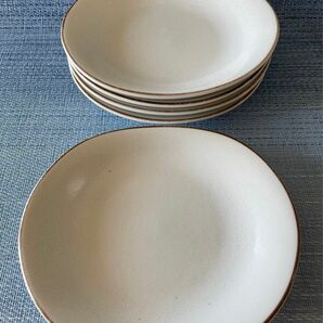美濃焼 日本製 新品 陶磁器 粉引 小皿 薄皿 プレート 楕円形 ホワイト 5枚セット タテ16cm