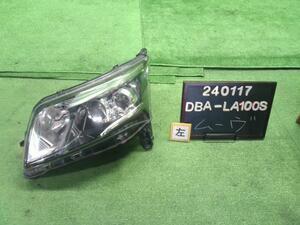 ムーヴ DBA-LA100S 左ヘッドランプ　左ヘッドライト 助手席側81185-B2010 自社品番240117