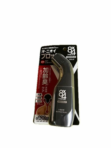 花王 エイトフォーメン 8x4 MEN ミドル リキッド 85ml 医薬部外品 薬用 制汗デオドラント 1個