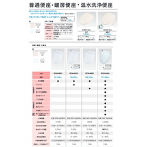 ダイワ化成 簡易水洗便器 FZ300-N17-PI 暖房便座付 手洗い無 トイレ_画像6