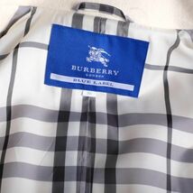 お買い得◆BURBERRY BLUE LABEL◆バーバリーブルーレーベル◆レディース　女性用　ビッグボタンシンブルコート　[38] 白 br07017316_画像6