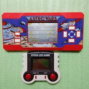 LCD LIS ゲーム　アストロウォーズ ASTRO WARS　エキサイトグランプリ　エポック　レトロ　ゲームウォッチ 電子ゲーム