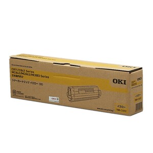 OKI TNR-C3LY2 イエロー 大容量トナーカートリッジ 純正 C811/C841 Series MC843/MC863/MC883 Series 用 印字枚数 10000 枚