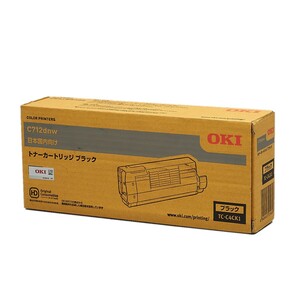 送料無料!! OKI TC-C4CK1 トナーカートリッジ ブラック 純正 C712dnw用　印字枚数 5500枚【ku】