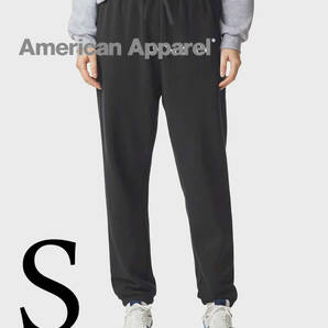 新商品　アメリカンアパレル　ブラック　S　スウェットパンツ　男女兼用　アメアパ　ReFlex Fleece Sweatpants AmericanApparel　おしゃれ