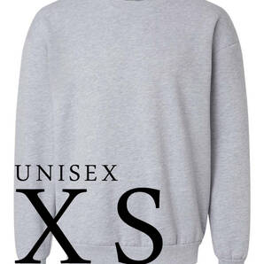 新商品　アメリカンアパレル　ヘザーグレー　XS　スウェット　トレーナー　男女兼用　ReFlex Fleece Crewneck Sweatshirt AmericanApparel