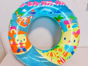 ★サンリオ ウサハナ 65cm 浮き輪 空気ビニール 空ビ うきわ　うさはな Inflatable Sanrio SwimRing PoolToys USAHANA