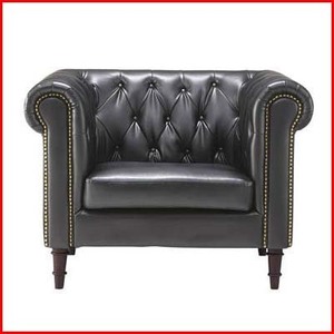 * new goods * unused * Ferrie ni Britain style classical design * one seater . sofa * soft leather **