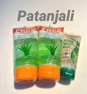 【Patanjali】アロエベラジェル・洗顔フォームセット