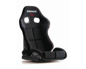 [BRIDE]STRADIA3 regular bride bucket seat seat _ black ( low cushion )×FRP made silver shell [ security standard conform ]