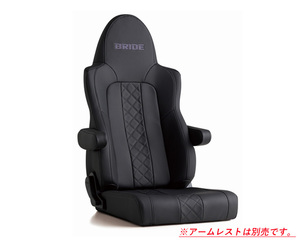 [BRIDE]ZAOU regular bride bucket seat seat _ tough leather black ( seat heater none )[ security standard conform ]