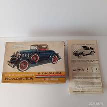 希少・絶版品　ハブレー( HUBLEY METAL KIT）3点纏め売り ①1932年 シボレー ロードスター②1932年 シボレー フェートン③デユセンバーグ_画像2