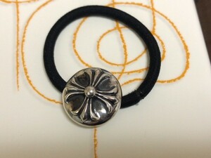 美品 クロムハーツ CHプラスヘアゴム ヘアバンド CHROME HEARTS