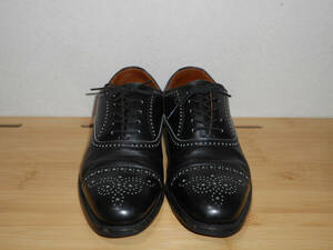 SCOTCH　GRAIN 　スコッチグレイン　ストレートチップレザーシューズ　 革靴 　黒　　サイズ　２４1/2　EEE 　　（３E　ハ