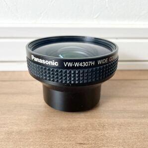 ★送料無料★美品Panasonic VW-W4307H ワイドコンバージョンレンズ ×0.7 43mm パナソニック Wide Conversion Lens