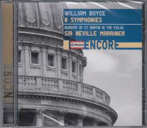 [CD/Capriccio]W.ボイス(1711-1779):交響曲第1-8番/N.マリナー&アカデミー室内管弦楽団 1993.2