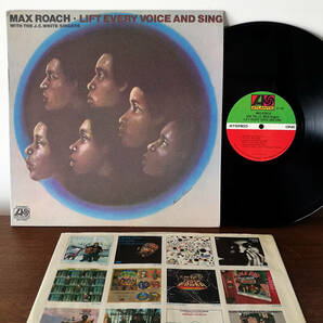 ★LP Max Roach With The J.C. White Singers / Lift Every Voice And Sing '71 US Original_Atlantic