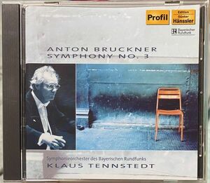 ◆【profil】ブルックナー :交響曲 第3番/ テンシュテット&バイエルン放送so. 1CD 輸入盤 ◆